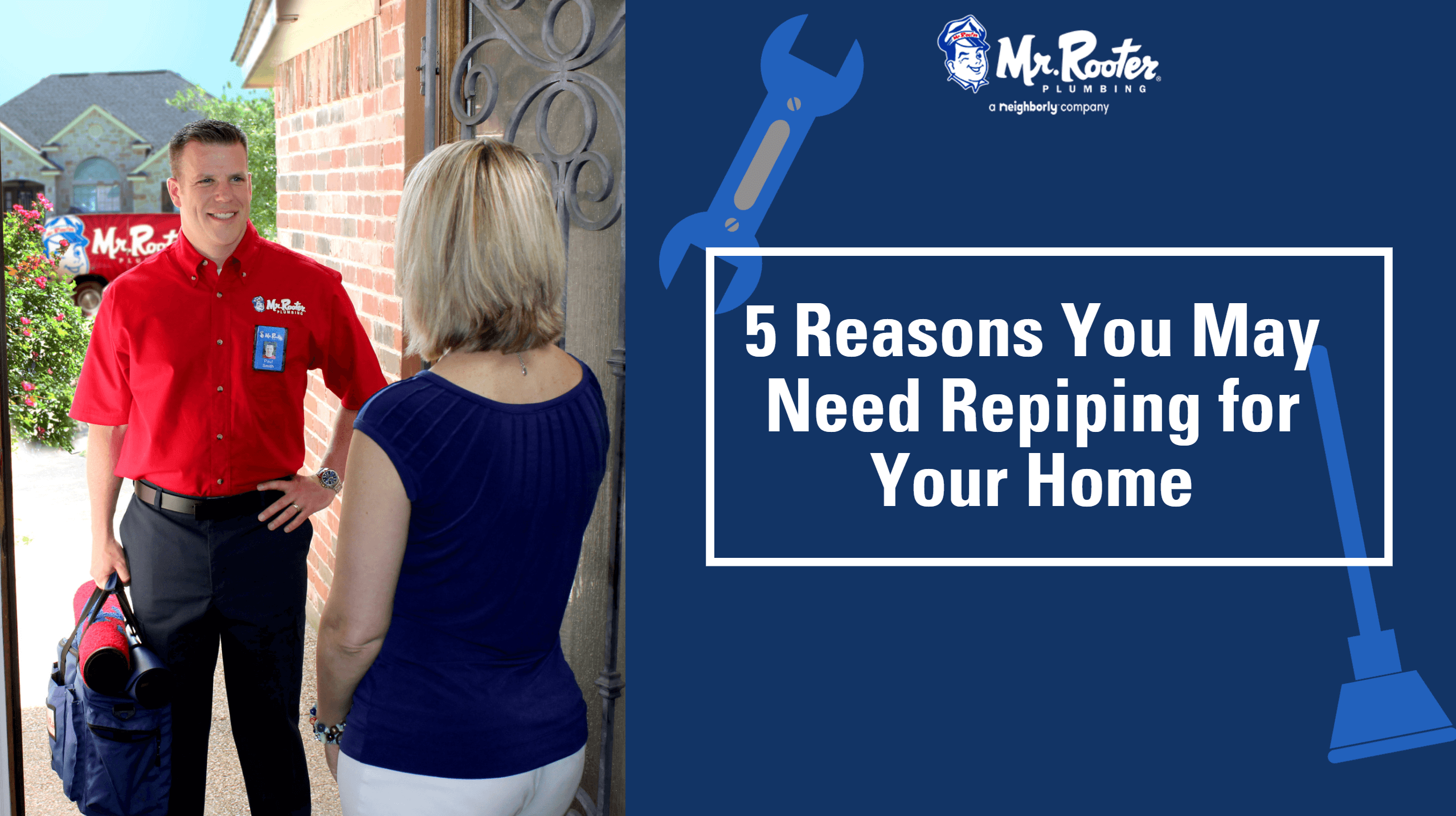 你可能需要为你的家重新铺设管道的5个原因